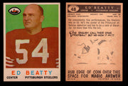 1959 Topps Football Trading Card You Pick Singles #1-#176 VG/EX #	48	Ed Beatty  - TvMovieCards.com