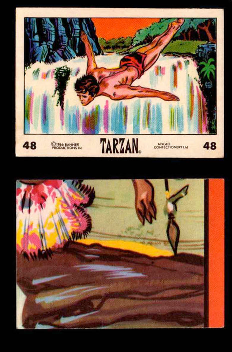 1966 Tarzan Banner Productions Vintage Trading Cards You Pick Singles #1-66 #48  - TvMovieCards.com