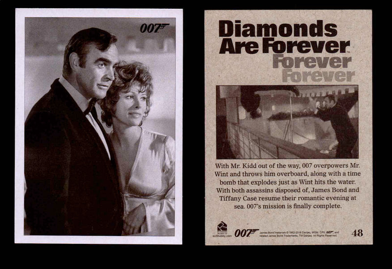 James Bond Archives Spectre Diamonds Are Forever Throwback Single Cards #1-48 #48  - TvMovieCards.com