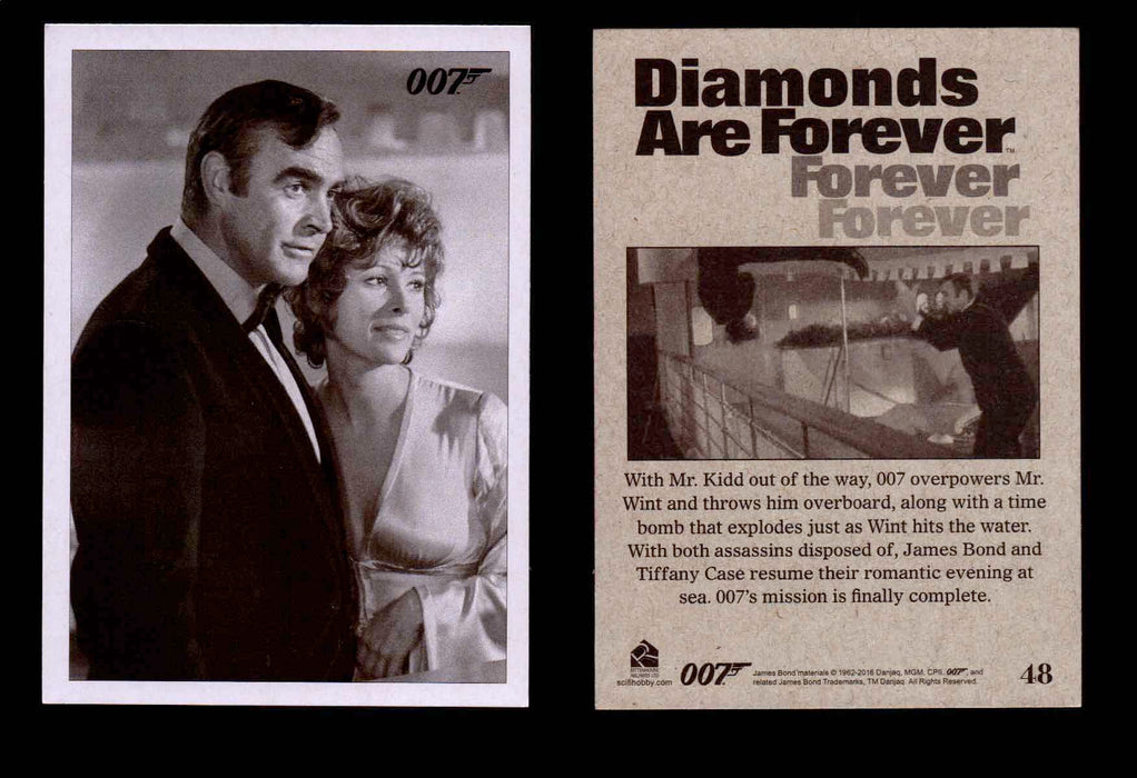 James Bond Archives Spectre Diamonds Are Forever Throwback Single Cards #1-48 #48  - TvMovieCards.com