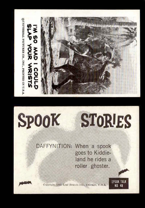 1961 Spook Stories Series 1 Leaf Vintage Trading Cards You Pick Singles #1-#72 #48  - TvMovieCards.com