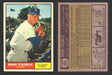 1961 Topps Baseball Trading Card You Pick Singles #400-#499 VG/EX #	492 Ron Fairly - Los Angeles Dodgers  - TvMovieCards.com