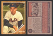 1962 Topps Baseball Trading Card You Pick Singles #400-#499 VG/EX #	497 Ed Bouchee - New York Mets  - TvMovieCards.com