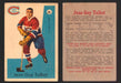 1959-60 Parkhurst Hockey NHL Trading Card You Pick Single Cards #1 - 50 NM/VG #49 Jean-Guy Talbot  - TvMovieCards.com