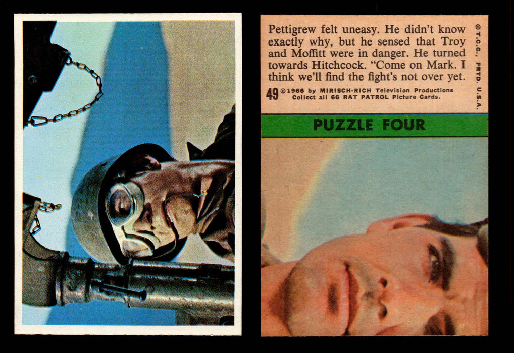 Rat Patrol 1966 Topps Vintage Card You Pick Singles #1-66 #49  - TvMovieCards.com