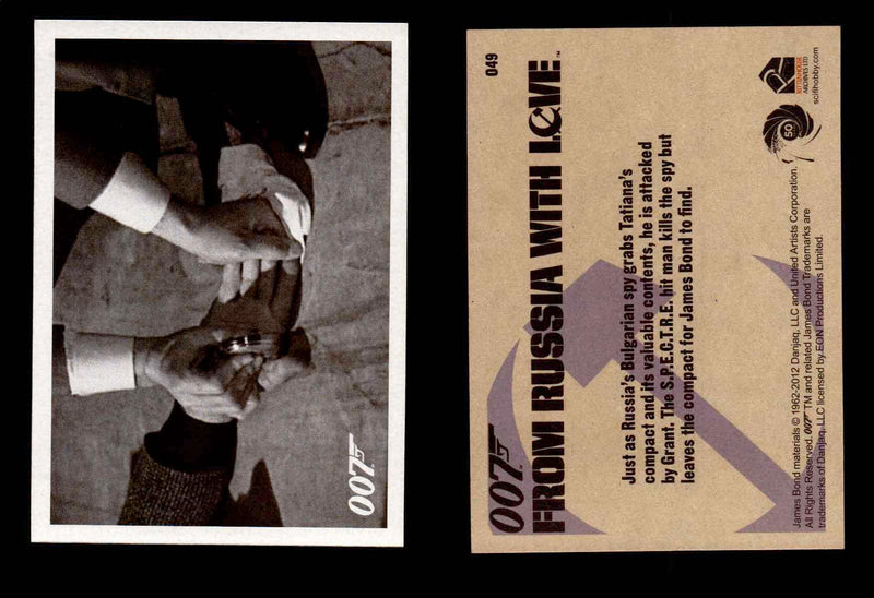 James Bond 50th Anniversary Series Two From Russia with Love Single Cards #1-65 #49  - TvMovieCards.com