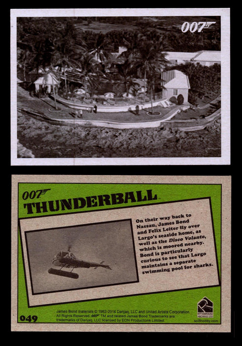 James Bond Archives 2014 Thunderball Throwback You Pick Single Card #1-99 #49  - TvMovieCards.com