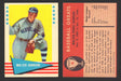 1961 Fleer Baseball Greats Trading Card You Pick Singles #1-#154 VG/EX 49 Walter Johnson  - TvMovieCards.com