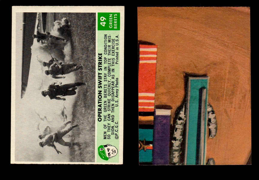1966 Green Berets PCGC Vintage Gum Trading Card You Pick Singles #1-66 #49  - TvMovieCards.com