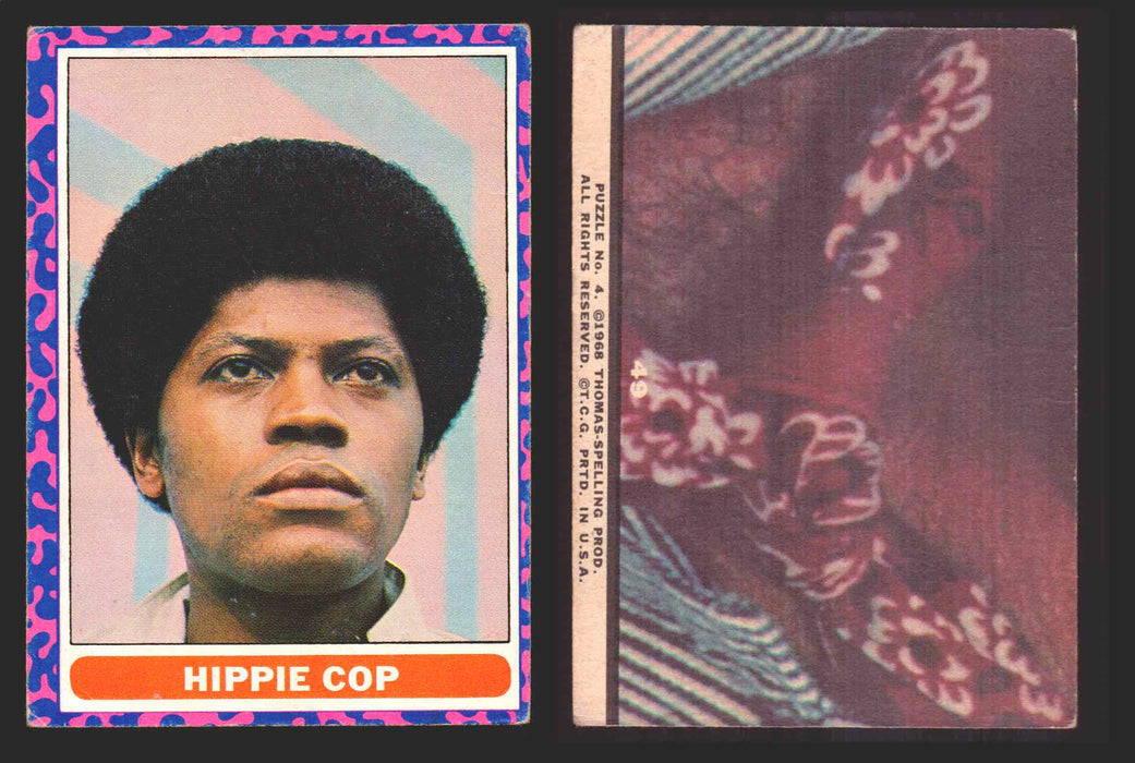 1969 The Mod Squad Vintage Trading Cards You Pick Singles #1-#55 Topps 49   Hippie Cop  - TvMovieCards.com