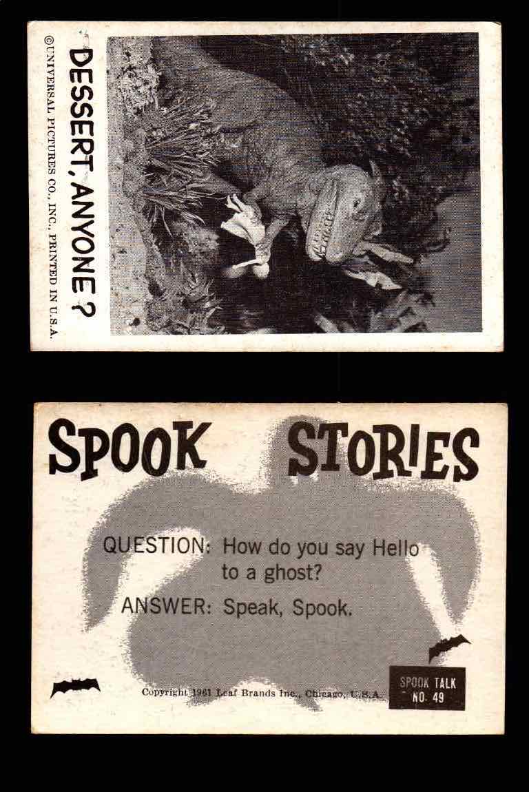 1961 Spook Stories Series 1 Leaf Vintage Trading Cards You Pick Singles #1-#72 #49  - TvMovieCards.com