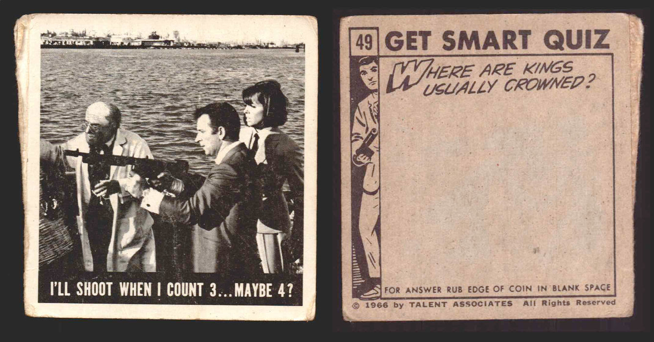 1966 Get Smart Vintage Trading Cards You Pick Singles #1-66 OPC O-PEE-CHEE #49  - TvMovieCards.com