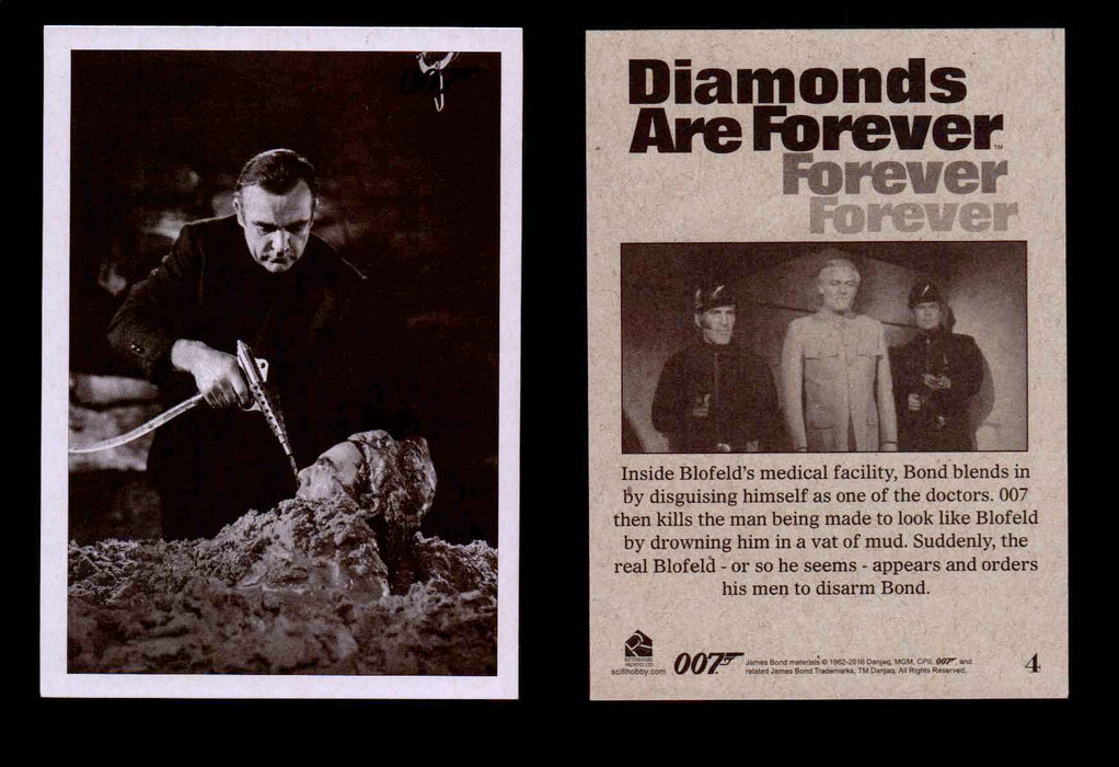 James Bond Archives Spectre Diamonds Are Forever Throwback Single Cards #1-48 #4  - TvMovieCards.com