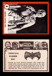 Famous Monsters 1963 Vintage Trading Cards You Pick Singles #1-64 #4  - TvMovieCards.com