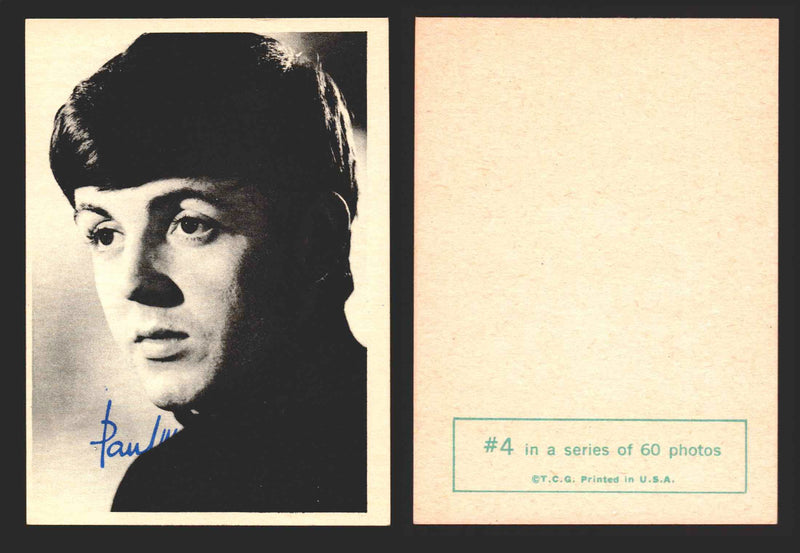 Beatles Series 1 Topps 1964 Vintage Trading Cards You Pick Singles #1-#60 #4  - TvMovieCards.com