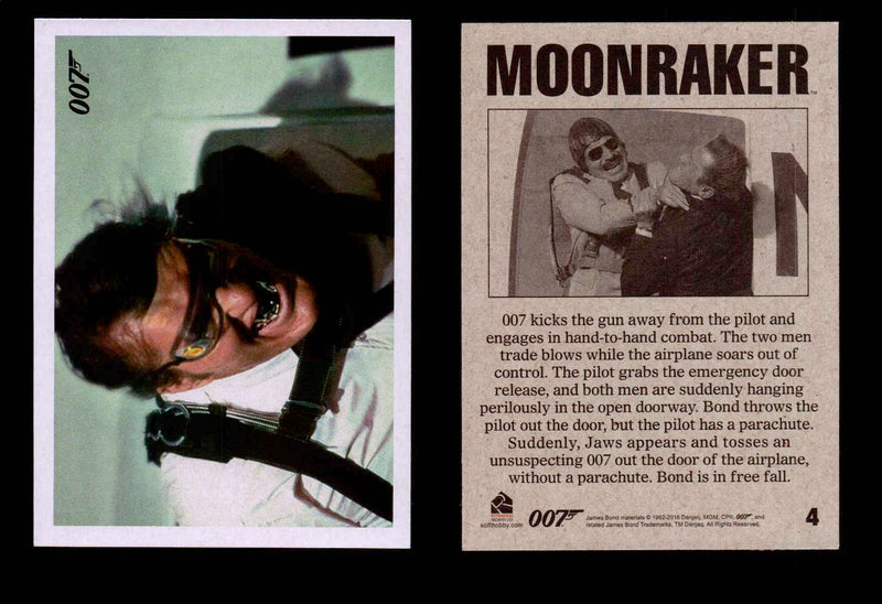 James Bond Archives Spectre Moonraker Movie Throwback U Pick Single Cards #1-61 #4  - TvMovieCards.com