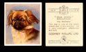 1939 Godfrey Phillips "Our Dogs" Tobacco You Pick Singles Trading Cards #1-30 #4 The Pekingese  - TvMovieCards.com