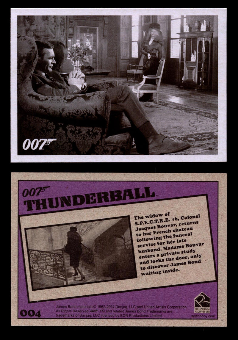 James Bond Archives 2014 Thunderball Throwback You Pick Single Card #1-99 #4  - TvMovieCards.com