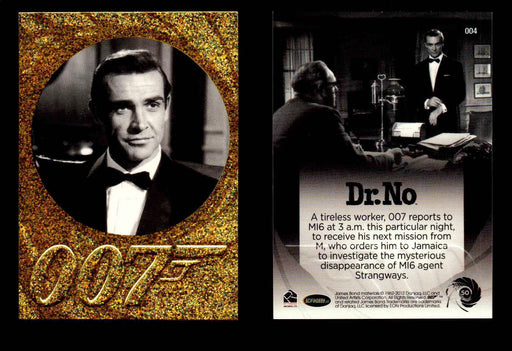 James Bond 50th Anniversary Series Two Gold Parallel Chase Card Singles #2-198 #4  - TvMovieCards.com