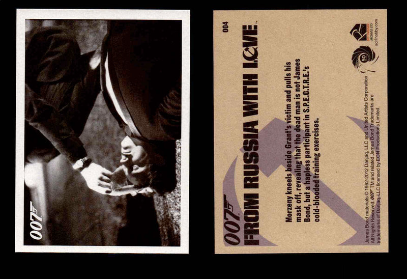 James Bond 50th Anniversary Series Two From Russia with Love Single Cards #1-65 #4  - TvMovieCards.com
