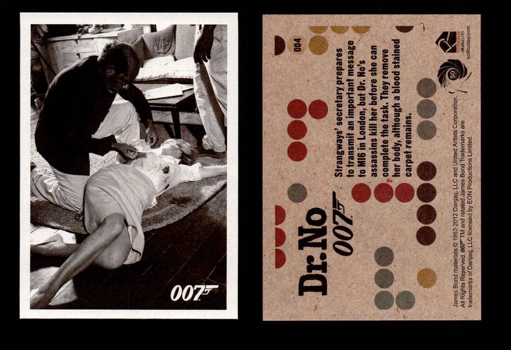 James Bond 50th Anniversary Series Dr. No You Pick Single Cards #1-65 #4  - TvMovieCards.com