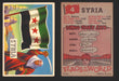 1956 Flags of the World Vintage Trading Cards You Pick Singles #1-#80 Topps 4	Syria  - TvMovieCards.com