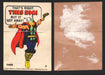 1967 Philadelphia Gum Marvel Super Hero Stickers Vintage You Pick Singles #1-55 4   Thor - That's right this big! But it got away!  - TvMovieCards.com
