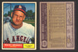 1961 Topps Baseball Trading Card You Pick Singles #500-#589 VG/EX #	508 Rocky Bridges - Los Angeles Angels (creased)  - TvMovieCards.com