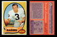 1970 Topps Football Trading Card You Pick Singles #1-#263 G/VG/EX #	50	Daryle Lamonica  - TvMovieCards.com