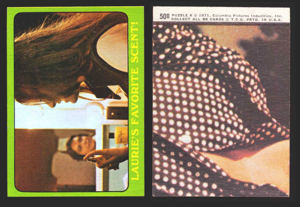 1971 The Partridge Family Series 3 Green You Pick Single Cards #1-88B Topps USA #	50B   Laurie's Favorite Scent!  - TvMovieCards.com