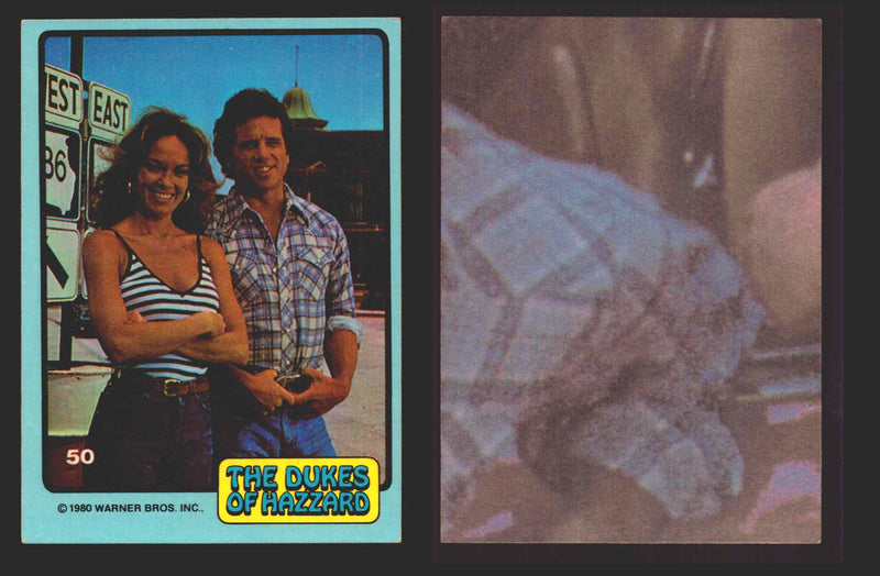 1980 Dukes of Hazzard Vintage Trading Cards You Pick Singles #1-#66 Donruss 50   Daisy and Luke  - TvMovieCards.com
