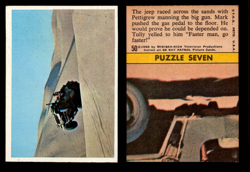 Rat Patrol 1966 Topps Vintage Card You Pick Singles #1-66 #50  - TvMovieCards.com