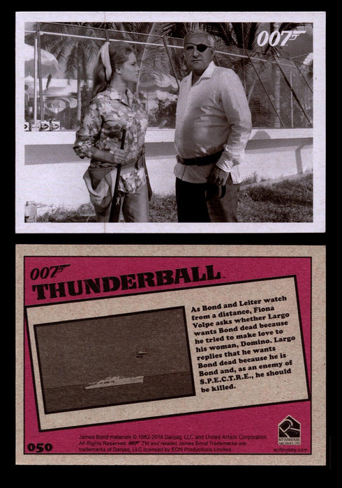 James Bond Archives 2014 Thunderball Throwback You Pick Single Card #1-99 #50  - TvMovieCards.com