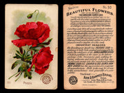 Beautiful Flowers New Series You Pick Singles Card #1-#60 Arm & Hammer 1888 J16 #50 Poppy  - TvMovieCards.com
