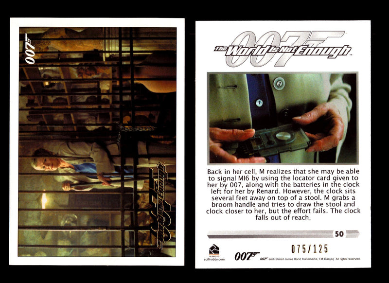 James Bond Classics 2016 World is Not Enough Gold Foil Parallel Card You Pick Nu #50  - TvMovieCards.com