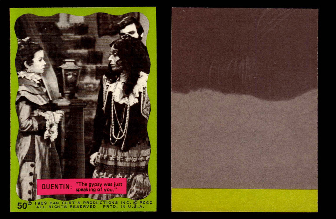 Dark Shadows Series 2 (Green) Philadelphia Gum Vintage Trading Cards You Pick #50  - TvMovieCards.com