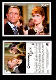 James Bond Archives Quantum of Solace Gold Parallel You Pick Single Cards #1-90 #50  - TvMovieCards.com