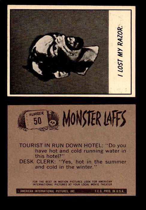 Monster Laffs 1966 Topps Vintage Trading Card You Pick Singles #1-66 #50  - TvMovieCards.com