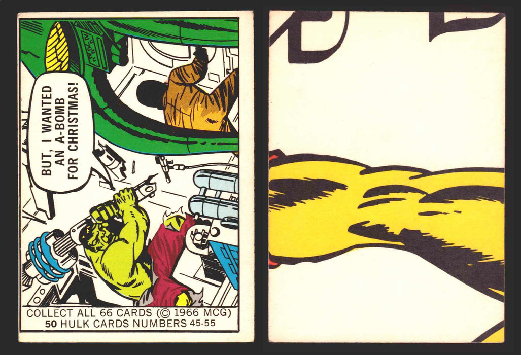 1966 Marvel Super Heroes Donruss Vintage Trading Cards You Pick Singles #1-66 #50  - TvMovieCards.com