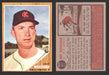 1962 Topps Baseball Trading Card You Pick Singles #500-#598 VG/EX #	517 Dave Wickersham - Kansas City Athletics  - TvMovieCards.com