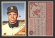 1962 Topps Baseball Trading Card You Pick Singles #500-#598 VG/EX #	519 Bob Johnson - Washington Senators RC  - TvMovieCards.com