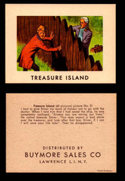 Treasure Island Buymore Sales 1960 Vintage Trading Cards You Pick Singles   - TvMovieCards.com