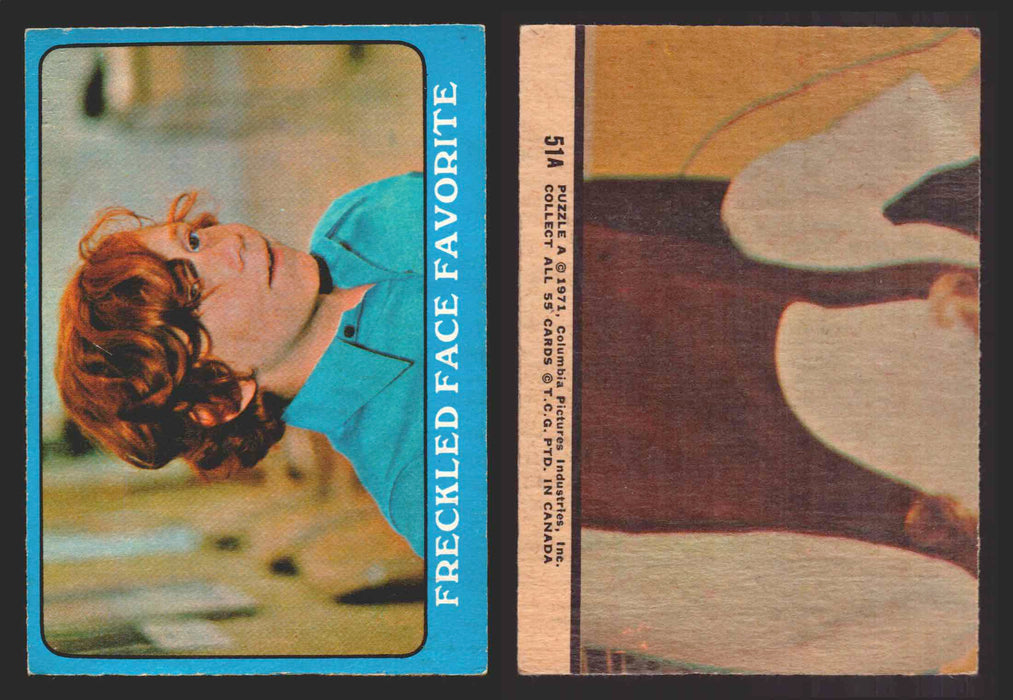 1971 The Partridge Family Series 2 Blue You Pick Single Cards #1-55 O-Pee-Chee 51A  - TvMovieCards.com
