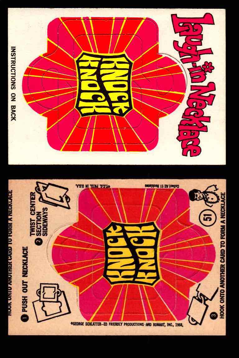 1968 Laugh-In Topps Vintage Trading Cards You Pick Singles #1-77 #51  - TvMovieCards.com