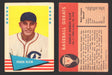 1961 Fleer Baseball Greats Trading Card You Pick Singles #1-#154 VG/EX 51 Chuck Klein  - TvMovieCards.com