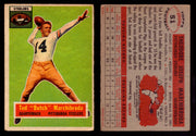 1956 Topps Football Trading Card You Pick Singles #1-#120 VG/EX #	51	Ted Marchibroda  - TvMovieCards.com