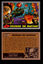 2012 Mars Attacks Silver Parallel You Pick Single Trading Card #1-55 Topps #51  - TvMovieCards.com