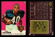 1969 Topps Football Trading Card You Pick Singles #1-#263 G/VG/EX #	51	Gale Sayers (HOF) (creased)  - TvMovieCards.com