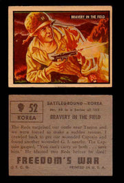 1950 Freedom's War Korea Topps Vintage Trading Cards You Pick Singles #1-100 #52  - TvMovieCards.com