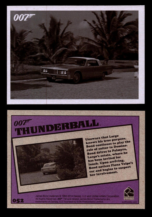 James Bond Archives 2014 Thunderball Throwback You Pick Single Card #1-99 #52  - TvMovieCards.com